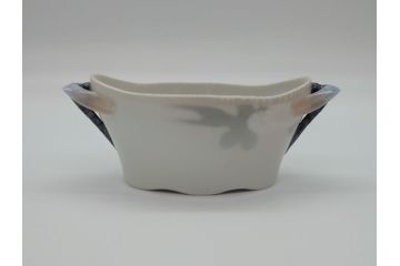 希少　デンマーク　ROYAL　COPENHAGEN(ロイヤルコペンハーゲン)　ミッドサマーナイトドリーム 　ティーセット等6点セット(プレート、カップ&ソーサー、トレイ、舟形ボウル、ティーカップ (モカカップ)&ソーサー、クリーマー、シュガーポット)(R-061731)