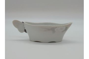 希少　デンマーク　ROYAL　COPENHAGEN(ロイヤルコペンハーゲン)　ミッドサマーナイトドリーム 　ティーセット等6点セット(プレート、カップ&ソーサー、トレイ、舟形ボウル、ティーカップ (モカカップ)&ソーサー、クリーマー、シュガーポット)(R-061731)
