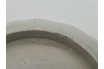 幕末　富長貴春(富貴長春)　伊万里　色絵染付　5寸皿　約15.5cm　色鮮やかで縁起の良い絵柄の小皿5枚セット(五寸、小鉢、牡丹、和食器、和皿)(R-061733)