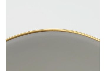 ベルリン　KPM(ベルリン王立磁器製陶所)　金彩　花　蝶　繊細な模様がエレガントな雰囲気のカップ&ソーサー(ケーピーエムベルリン、王の笏、ロココ調、C&S)(R-061734)