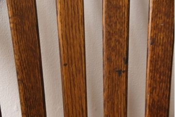 中古 IDC大塚家具取扱品 Shin-Lee(シンリー) 滑らかな木肌とシックな佇まいが魅力のダイニングチェア2脚セット(板座チェア、椅子、イス)(R-061741)