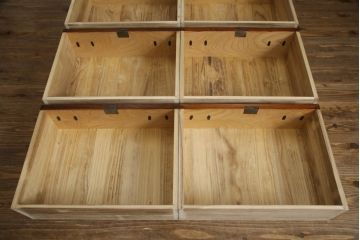中古　岩谷堂箪笥　迫力のある金具が見事な衣装タンス(和タンス、衣装箪笥、収納箪笥、引き出し、サイドボード)(R-061743)