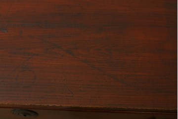 和製アンティーク　昭和初期　前面欅(ケヤキ)材　漆塗り　和モダンな空間づくりに活躍する仙台箪笥　(R-061749)