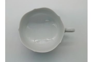 ドイツ　マイセン　Meissen　ブルーオーキッド　華麗な蘭の美しさに魅了されるティーカップ&ソーサー2客セット(蘭の花、洋食器、C&S)(R-061757)