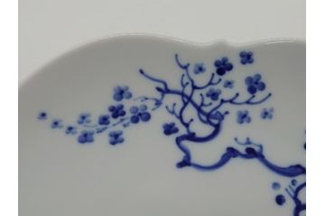 ドイツ　マイセン　Meissen　ブルーオーキッド　華麗な蘭の美しさに魅了されるティーカップ&ソーサー2客セット(蘭の花、洋食器、C&S)(R-061757)
