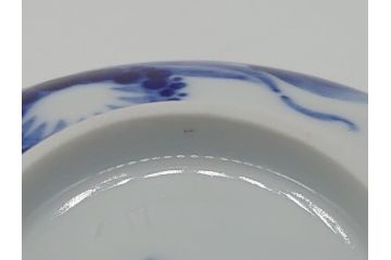 ドイツ　マイセン　Meissen　ブルーオーキッド　華麗な蘭の美しさに魅了されるティーカップ&ソーサー2客セット(蘭の花、洋食器、C&S)(R-061757)
