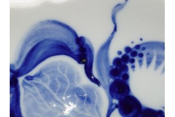 ドイツ　マイセン　Meissen　ブルーオーキッド　華麗な蘭の美しさに魅了されるティーカップ&ソーサー2客セット(蘭の花、洋食器、C&S)(R-061757)