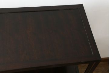 和製ビンテージ　松本民芸家具　#132型　格式高い雰囲気の朝鮮棚(収納棚、飾り棚、陳列棚、戸棚、ディスプレイ棚、収納箪笥、ヴィンテージ)(R-061769)