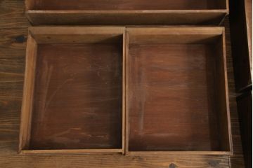 中古　大胆に施された彫刻が目を惹く日光彫りのチェスト(サイドチェスト、小箪笥、和タンス、引き出し、衣装箪笥、収納箪笥)(R-061772)