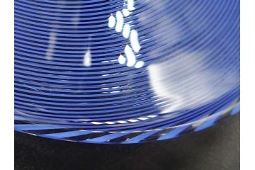 イタリア　ムラノガラス　Miyako&Gregg　Murauo　June2005　金彩　キャンドルスタンド　優美なフォルムが目を惹く燭台1対(蝋燭立て、ヴェネチアングラス、ムラーノガラス、ガラス工芸)(R-061774)
