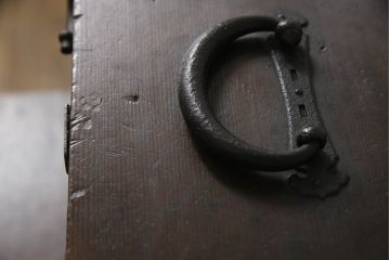 和製アンティーク　明治期　希少サイズ　極小　小振りながらも存在感のある豆箪笥(小箪笥、時代箪笥、小物収納、卓上収納、引き出し)(R-061787)