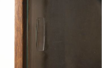 イギリスアンティーク　Minty OXFORD(ミンティ)　希少サイズ　オーク材　引き戸式が珍しいスタッキングブックケース(本箱、本棚、戸棚、収納棚、書棚、飾り棚)(R-061788)