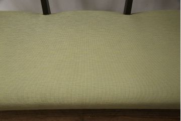 中古　美品　神戸洋家具　永田良介商店　タツ型の彫刻が存在感を放つ3人掛けソファ(三人掛け、3P)(R-061790)