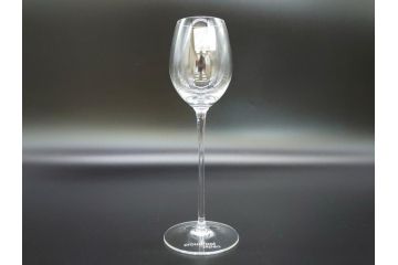 オーストリア　RIEDEL(リーデル)　プラウドフットジャパン記念品(名入れ有)　ワイングラス3客セット(箱付き)(R-061792)
