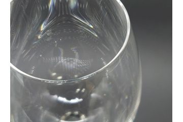 オーストリア　RIEDEL(リーデル)　プラウドフットジャパン記念品(名入れ有)　ワイングラス3客セット(箱付き)(R-061792)