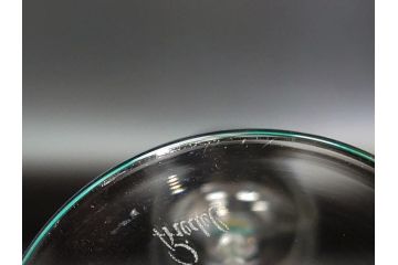 オーストリア　RIEDEL(リーデル)　プラウドフットジャパン記念品(名入れ有)　ワイングラス3客セット(箱付き)(R-061792)