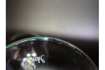 オーストリア　RIEDEL(リーデル)　プラウドフットジャパン記念品(名入れ有)　ワイングラス3客セット(箱付き)(R-061792)