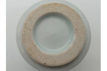 江戸期　古伊万里　染付　伊万里焼の魅力を感じる個性豊かな絵柄の湯呑み3点セット(和食器)(R-061794)