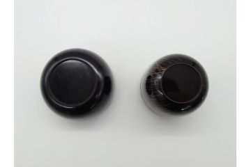時代物　蒔絵　香合　棗　2個セット(小物入れ、茶道具、茶器、漆器、漆工芸)(R-061795)