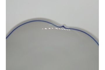 ドイツ　マイセン　Meissen　双剣　シンプルで趣のあるティーカップ&ソーサー(西洋陶磁器、C&S)(R-061796)