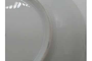 ドイツ　マイセン　Meissen　双剣　シンプルで趣のあるティーカップ&ソーサー(西洋陶磁器、C&S)(R-061796)