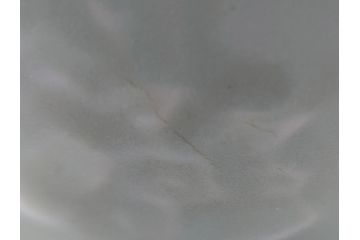 青磁　鳳凰文　威厳のある鳳凰の透かしが魅力の三つ脚香炉(中国?、銀火屋?、三つ足、仏具)(R-061811)