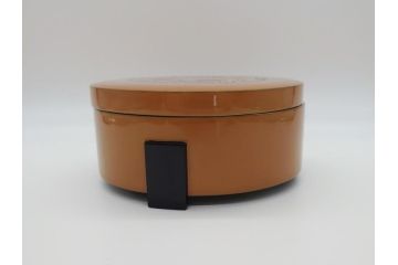 大正〜昭和初期　木製　漆器　菓子器揃(菓子鉢、4.6寸皿5枚、約14cm、共箱付き、創業五拾周年記念、帝國生命保険株式会社、漆工芸、和食器、和皿)(R-061813)