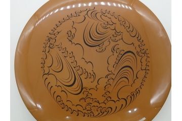 大正〜昭和初期　木製　漆器　菓子器揃(菓子鉢、4.6寸皿5枚、約14cm、共箱付き、創業五拾周年記念、帝國生命保険株式会社、漆工芸、和食器、和皿)(R-061813)
