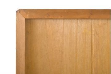 中古　漆塗り　浮造り　屋久杉の杢目が楽しめる上品な佇まいの整理箪笥(整理たんす、衣装箪笥、和たんす、和箪笥、引き出し、チェスト)(R-061827)