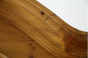 イギリスビンテージ　優しい木の温もりが感じられるパイン材製のワードローブ　(R-061832)