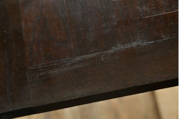 和製アンティーク　ナラ材　レトロな雰囲気たっぷりのロールトップデスク　(R-061845)