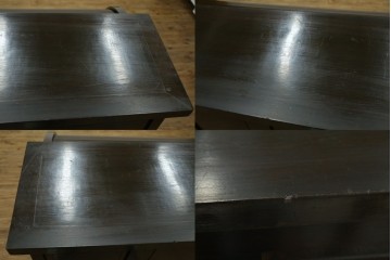和製アンティーク　ナラ材　レトロな雰囲気たっぷりのロールトップデスク　(R-061845)