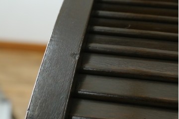 和製アンティーク　ナラ材　レトロな雰囲気たっぷりのロールトップデスク　(R-061845)