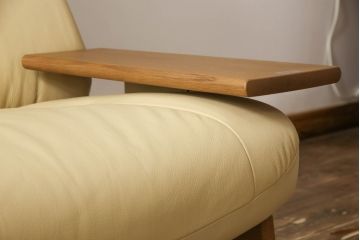 中古　美品　カリモク家具(karimoku)　チターノ(chitano)　くつろぎの空間に取り入れたいリクライニング2人掛けソファ(二人掛け、2P)(R-061849)