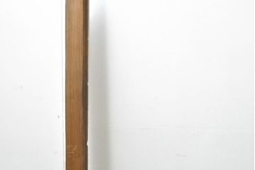 アンティーク建具　ゆらゆらガラス　昭和レトロな雰囲気漂うガラス戸2枚(引き戸、格子戸)(R-061859)
