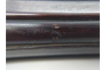 中国　古玩　唐木　紫檀　木製　象嵌　使い込むほどに深みが増してくる紫檀の硯箱(小箱、小物入れ、木箱)(R-061875)
