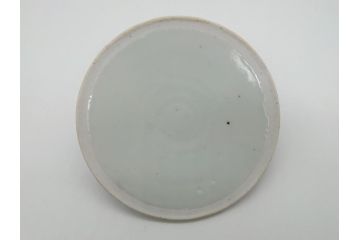 江戸期　古伊万里　銚子　染付　蛸唐草　存在感のある蛸唐草と花絵付けが印象的な急須(水注、茶道具)(R-061877)