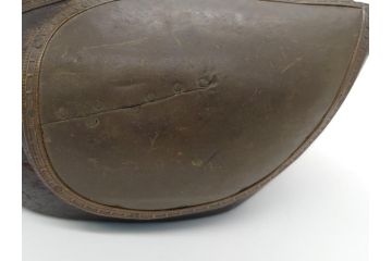 李朝?　木彫り　経年により質感に深みを増した愛らしい鴨のデコイ(置き物、置物、模型、ディスプレイ、インテリア)(R-061886)