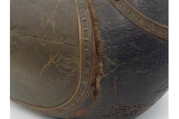 李朝?　木彫り　経年により質感に深みを増した愛らしい鴨のデコイ(置き物、置物、模型、ディスプレイ、インテリア)(R-061886)