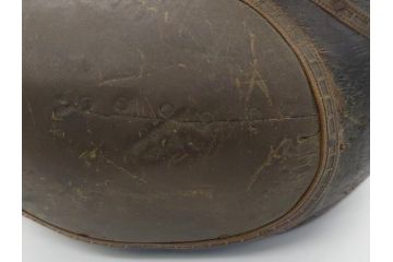 李朝?　木彫り　経年により質感に深みを増した愛らしい鴨のデコイ(置き物、置物、模型、ディスプレイ、インテリア)(R-061886)