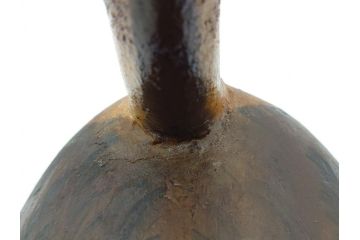 1940年代　フランス　つぶらな瞳が可愛らしい木製デコイ2羽セット(つがい、鴨、置物、置き物、模型、ディスプレイ、インテリア)(R-061887)