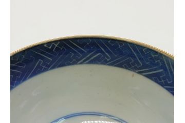 明治期　色絵　麒麟・獅子の図　特別感を演出する彩り豊かな蓋付き茶碗2点セット(蓋碗、和食器)(R-061892)