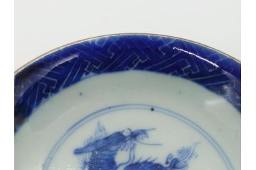 明治期　色絵　麒麟・獅子の図　特別感を演出する彩り豊かな蓋付き茶碗3点セット(蓋碗、和食器)(R-061894)