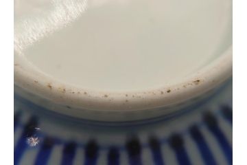 明治期　色絵　麒麟・獅子の図　特別感を演出する彩り豊かな蓋付き茶碗3点セット(蓋碗、和食器)(R-061894)