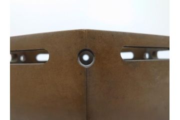 明治〜大正　六角　使い込むほどに味の出る古銅火鉢1対(手あぶり、鉢カバー、茶道具)(R-061898)