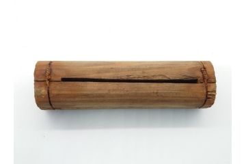 希少　江戸〜明治　金工師　松逢斎鋳　古銅　鳳凰　三足　使い込むほどに深みが増す水盤(花器、薄端)(R-061900)