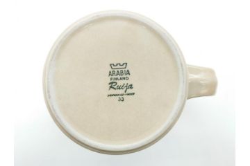 ARABIA FINLAND　Ruija(ルイージャ)　Ulla Procope(ウラ・プロコッペ)　優しさと温かみある絵付けが印象的なジャグ(ピッチャー、アラビアフィンランド、Sモデル、北欧食器)(R-061902)