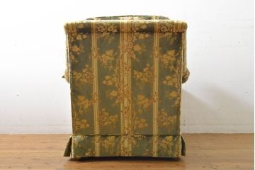 中古　美品　DREXEL HERITAGE(ドレクセルヘリテイジ)　クラシカルな雰囲気を醸し出す1人掛けソファ(一人掛けソファ、アームチェア)(R-061904)