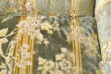 中古　美品　DREXEL HERITAGE(ドレクセルヘリテイジ)　クラシカルな雰囲気を醸し出す1人掛けソファ(一人掛けソファ、アームチェア)(R-061905)