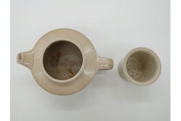 ARABIA FINLAND　Ruija(ルイージャ)　Ulla Procope(ウラ・プロコッペ)　優しさと温かみある絵付けが印象的なティーポット&クリーマー&シュガーポット(アラビア、フィンランド、Sモデル、ミルクジャグ、北欧食器)(R-061926)